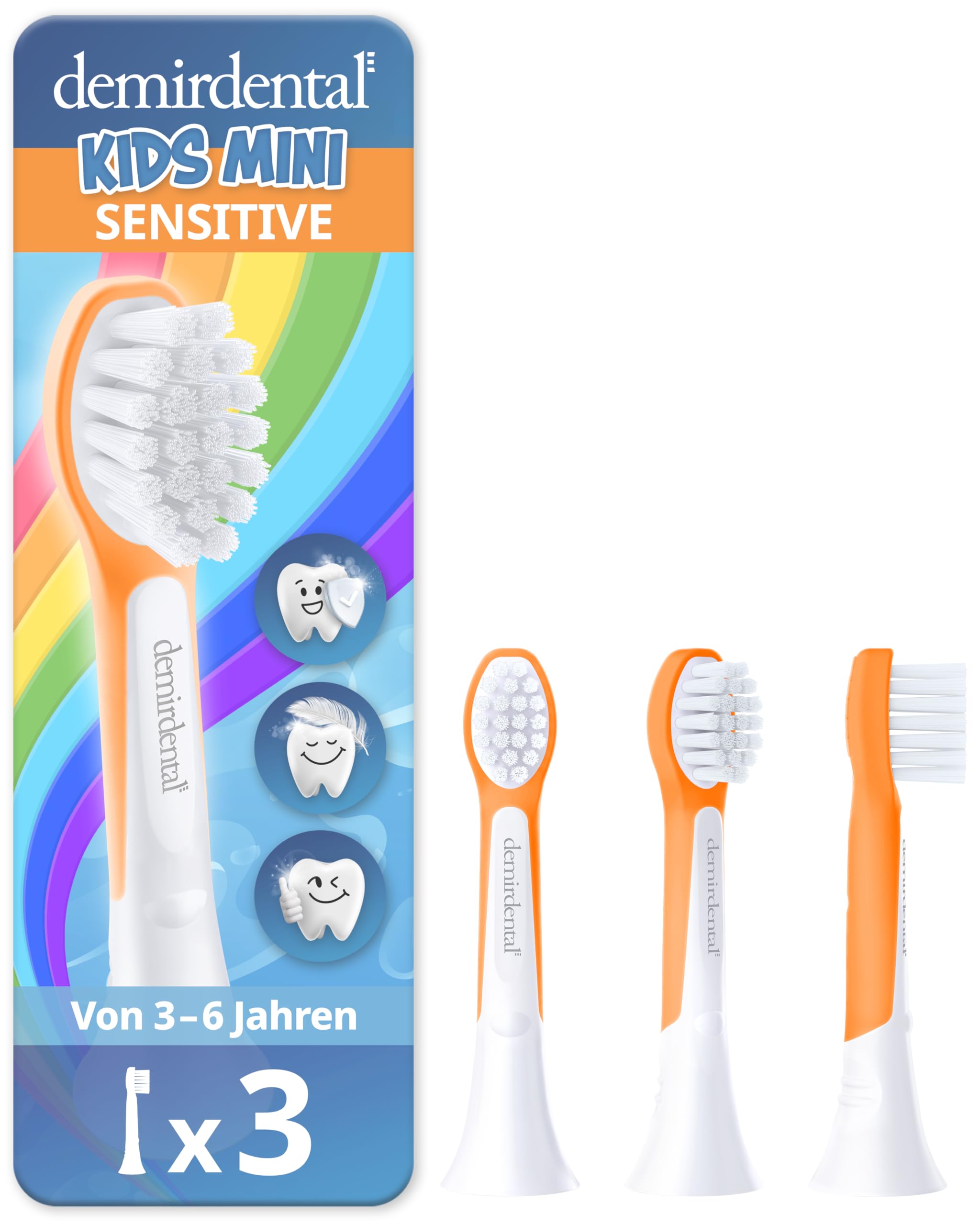demirdental sonicare ersatzbürsten kids